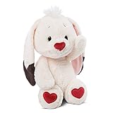 NICI Kuscheltier 25cm mit Herz-Applikationen auf Fußsohlen – Flauschiges...