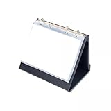 Rillstab A5 Querformat Tisch-Flipchart – 4 Ringe, 10 Taschen, 20 Seiten...