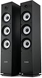 Bennett & Ross Ultrasphere 3-Wege HiFi Standlautsprecher Paar - 200W RMS -...