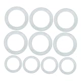 SOPOTUTU 100 Stück Teiliges Skateboard Speed Washer aus Langlebigem Metall...