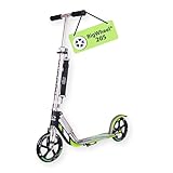 HUDORA BigWheel 205 Scooter - Stabiler Aluminium-Roller -...