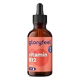 Vitamin B12 Tropfen (50ml) - 500µg Hochdosiert - 2 Aktivformen Methyl- &...