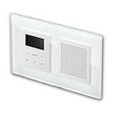 LOGIQ Unterputz Radio mit 2W RMS Lautsprecher, DAB+, UKW und Bluetooth,...