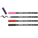 edding 4200 Porzellanpinselstift - bunte Farben - 4 Stifte - Pinselspitze...