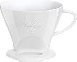 Melitta 218967 Filter Porzellan-Kaffeefilter Größe 102 Weiß, 1x2