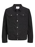 JACK & JONES Herren Jpstblaine Jjicon Jacket Jeansjacke, Schwarz, XL