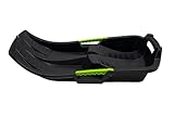 KHW Kinderbob Schlitten 79 cm Anthrazit | robuster Kunststoffrodel mit...