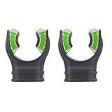 Gissroys 2 x Universal-Mundstück für Tauchen, Schnorchel, Atemregler,...