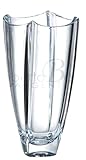 Bohemia Colosseum Kristallvase, 30,5 cm, transparent, handgefertigt