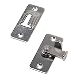 PENIKOKO Schiebetür Riegelschloss Rechtwinkliger Türschnapper mit...