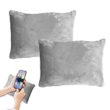 Pomurom Kleines Kissen | 2 Stück Schreibtischpolster | 28 x 18 cm...