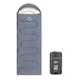 Naturehike Umschlagschlafsack, 3-Jahreszeiten-Deckenschlafsack mit Kleinem...