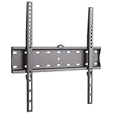 Drall TV Wandhalterung Universal Fernseh Halterung - Flach Schmal Fest -...