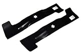 2 X 46,5 CM Rasentraktor Messer Satz für MTD/Gutbrod/Yard Man/Fleurelle...