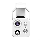 200 x Handy-Mikroskop-Objektiv mit LED-Licht, tragbares digitales Mikroskop...