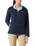 Salewa Puez Aqua 3 Powertex Hardshell Jacke Damen, Blau, M