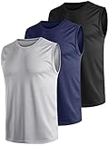 Teesmen Tank Top Herren Tanktop Muskelshirts Ärmelloses Shirt Achselshirts...