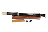 Aulos 700074 F-Alt Blockflöte Robin Mod.209B Barocke Griffw. Braun,...