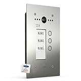 ALLVISO Video-Außenstation Unterputz, 1-, 2-, 3- oder 4-Fam.-Haus,...