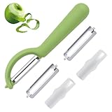 P-Schäler, Universalschäler mit 2 Ersatzklingen Gemüseschäler...