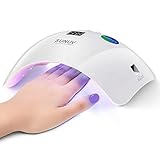 SUNUV UV LED Nagellampe für Gelnägel mit 30, 60, 99s Timer-Einstellungen,...