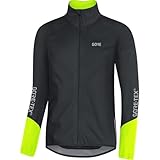 GORE Wear C5 Herren Fahrrad-Jacke GORE-TEX, L, Schwarz/Neon-Gelb