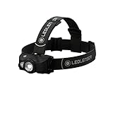 Ledlenser MH8 Outdoor Stirnlampe LED, Schwarz, aufladbar mit Akku, 600...