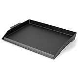 GFTIME 58.6X40.5cm Gusseisen Plancha Grillplatte,universal groß Gusseisen...