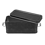 Gatuida Retro Blechdose mit Deckel Langlebige Metalldose für Indoor...