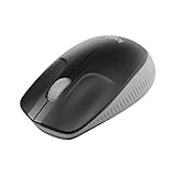 Logitech kabellose Maus M190, geschwungenes Design für beidhändige...