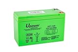 U-Power - Hermetische AGM-Blei-Säure-Batterie 7Ah 12V - Akkus Faston F1...