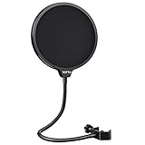 YOTTO Mikrofon Popschutz Mic Windschutz Schaum Windschutzscheibe Pop Filter...