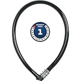 ABUS Kabelschloss 3406C - Zahlenschloss - 55 mm langes Stahlkabel mit...