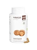 HAWLIK Vitalpilze Shiitake Extrakt Kapseln - 240 Kapseln - Mit Vitamin C -...
