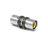 Sanpro THPRESS Pressfitting Kupplung - Muffe mit TH Kontur, Größe 26x3,...