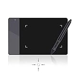 Huion 420 OSU Grafiktablett 4 x 2,23 Zoll Tragbarer Stylus Zeichnung Pen...