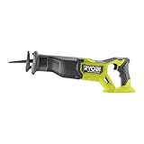 RYOBI 18 V ONE+ Brushless Akku-Säbelsäge, RRS18BL-0, Hublänge 32 mm,...