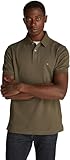 Tommy Hilfiger Herren Poloshirt Kurzarm 1985 Regular Fit, Grün (Army...