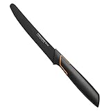 Fiskars Tomatenmesser, Modernes Design, Gezahnte Klinge, Gesamtlänge: 25...