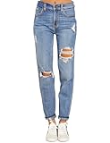 Roskiky Hose Damen Sommer High Waist Hose Damen Jeans High Waist Damen...