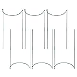Monozoz Pflanzenstecker | Indoor Pflanzenstützringe für Blumen –...