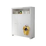 trendteam smart living - Olivia - Kleiderschrank - Weiß - Schrank fürs...