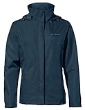 VAUDE Damen Women's Escape Light Jacket Regenjacke, Dark Sea, 38 EU