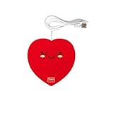 Legami – Tassenwärmer, Warm it up, Heart, USB-Anschluss, 10 x 10 cm, aus...