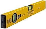 STABILA Wasserwaage Type 70, 40 cm, leichtes Alu-Profil, 1...