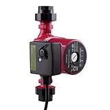 Umwälzpumpe Heizung 220V, RS25-6/180, Heizungspumpe mit 3 Leistungsstufen...
