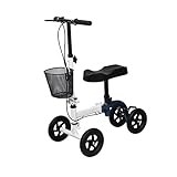 Knie-Walker, High-Carbon-Stahl-Knie-Walker, Knie-Fahrrad-Bein-Walker,...