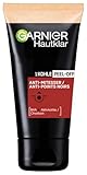 Garnier Peel-Off Maske gegen Mitesser, Schwarze Gesichtsmaske für...