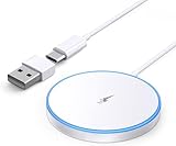 Mag-Safe Ladegerät iPhone, Wireless Charger induktive ladestation für...