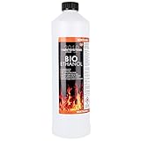 Bio Alkohol 100% 1 Liter - BIOETHANOL für Alkohol-Kamine, Tischfeuer,...